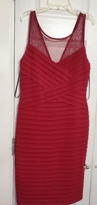 Calvin Klein red dress